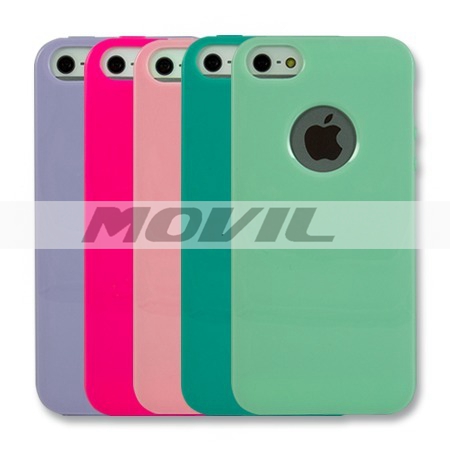 Hermosa Funda Candy Colors Pastel Silicon Tpu Iphone 5s 5